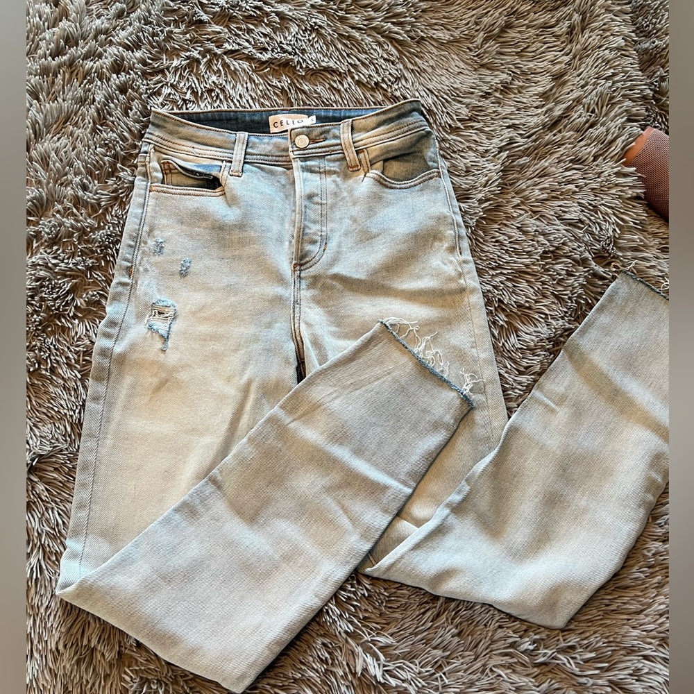 Cello Light Wash Jeans